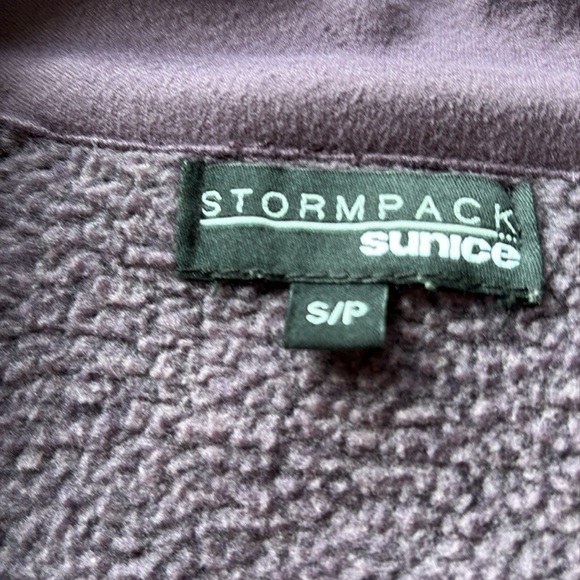 SUNICE Purple Quarter Zip Up Sweater - Picture 5 of 7